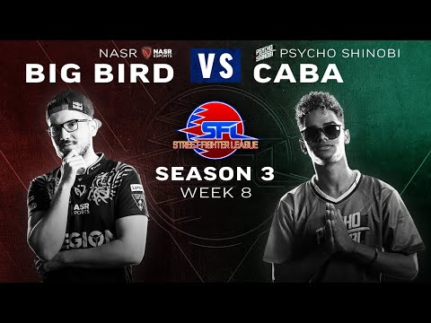 Big Bird (G) vs. Caba (Ryu) - Bo3 - Street Fighter League Pro-US - Season 3 Week 8