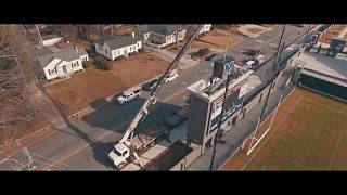 Football Stadium Sound System Installation