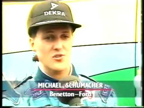 Schumacher's reaction right after Senna's death - F1 1994 San Marino Grand Prix (Imola)