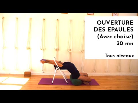 Shoulder opening (with chair) with Philippe Amar - Yoga Studio Lille