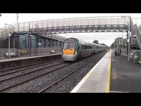 Irish Rail 22000 DMU 22036 passes Kildare