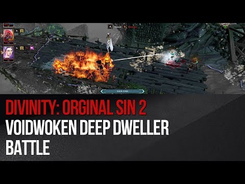 Divinity: Original Sin 2 - Voidwoken Deep Dweller battle