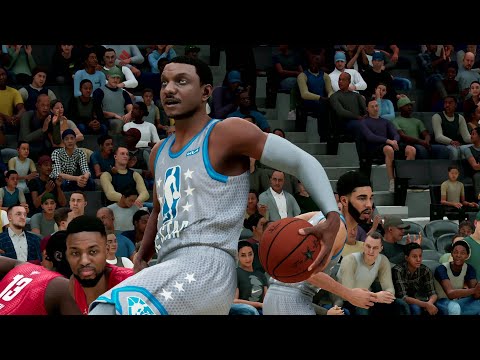 NBA 2K22 My Career PS5 - All-Star Game Behind Back Dunk! EP 70