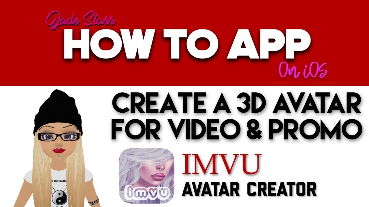 Create a 3D Avatar for Video & Promo with IMVU on iOS - How To App on iOS! - EP 116 S3
