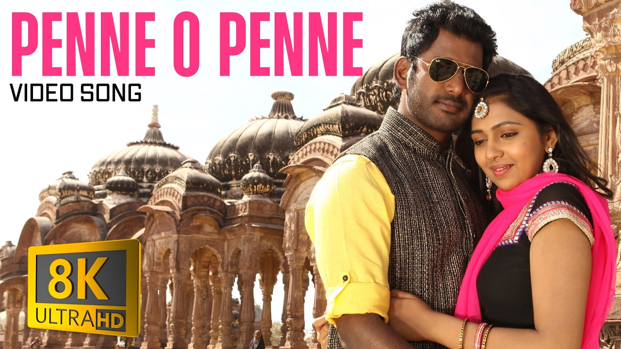 Penne O Penne 8K/4K Video Song | Naan Sigappu Manithan | Vishal, Lakshmi Menon | G.V. Prakash Kumar