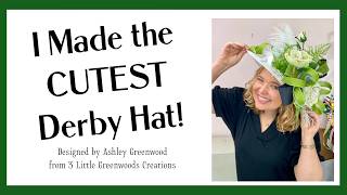 DIY Derby Hat Tutorial 🌸 How to Decorate a Kentucky Derby Hat for Beginners