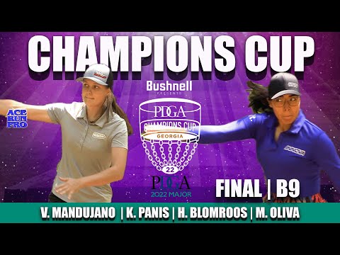 ARP | 2022 Champions Cup | Final/B9 | V. Mandujano: K. Panis : H. Blomroos : M.Oliva | PDGA Major