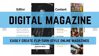 Create Amazing Online Digital Magazines and Embed Them On Your Website