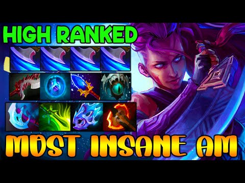 MOST INSANE CARRY ANTI MAGE - HIGH RANKED TEAM FIGHT - DOTA 2 GAMEPLAY