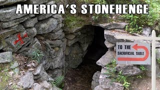 AMERICA’S STONEHENGE - Mysterious Stone Structures in New Hampshire [ FOUND SACRIFICE TABLE ]