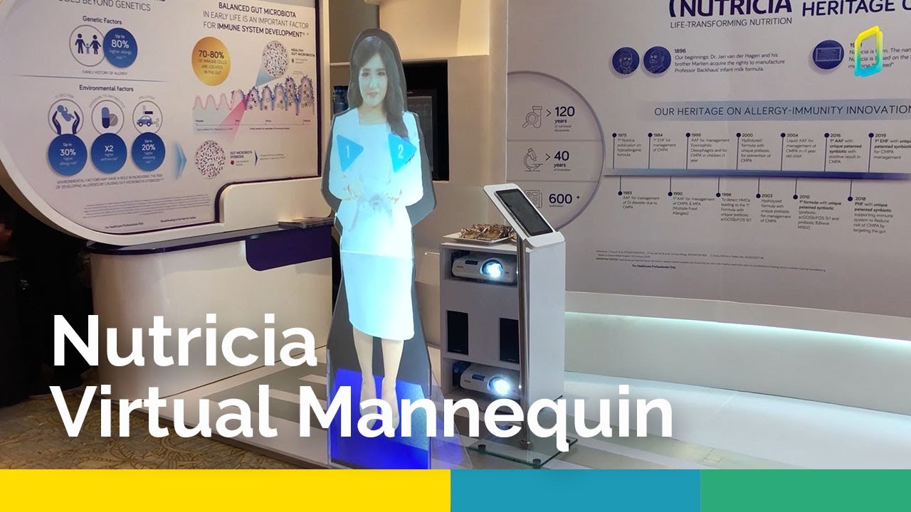 Virtual Mannequin for Nutricia
