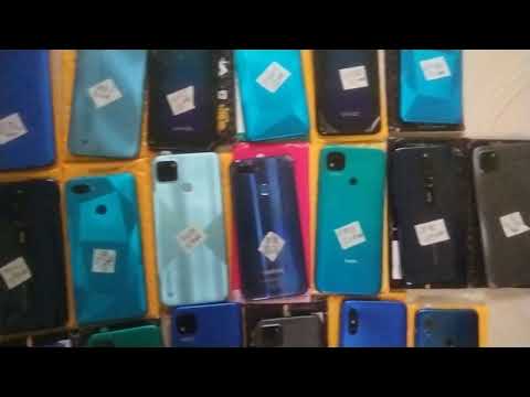 Silver second hand mobile phone