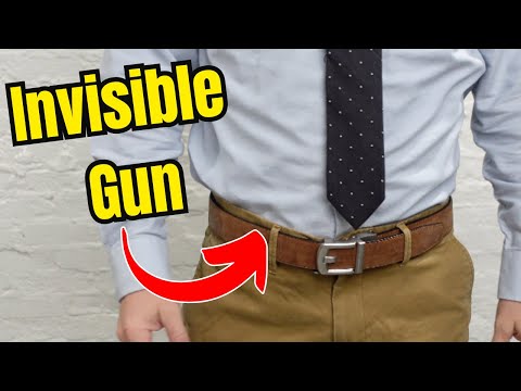 Conceal Carry in a Tucked in Shirt