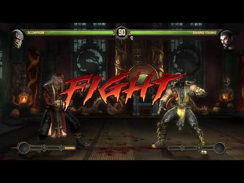 Mortal Kombat Scorpion vs Shang Tsung