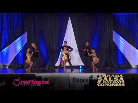 iFreeStyle  Bachata Team - 1st Place @ 2013 Canada Salsa Congress