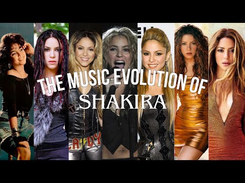 Shakira - The Music Evolution (1991 - 2024) | Treble Clef Music