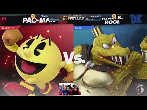 Offstage 8 - Ultimate Singles - Losers SF - Mursu (Pac-Man) vs leggasiini (King K. Rool)