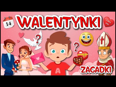 Karolek i Zagadki dla dzieci na Walentynki ❤️ Walentynki dla dzieci ❤️