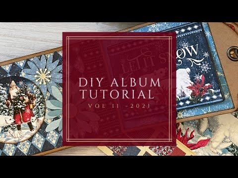 DIY Album Tutorial Featuring Let it Snow