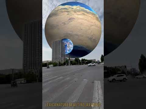 Planets in Orbit around Earth  VFX Shorts and Kinemaster"#vfxshorts #planet