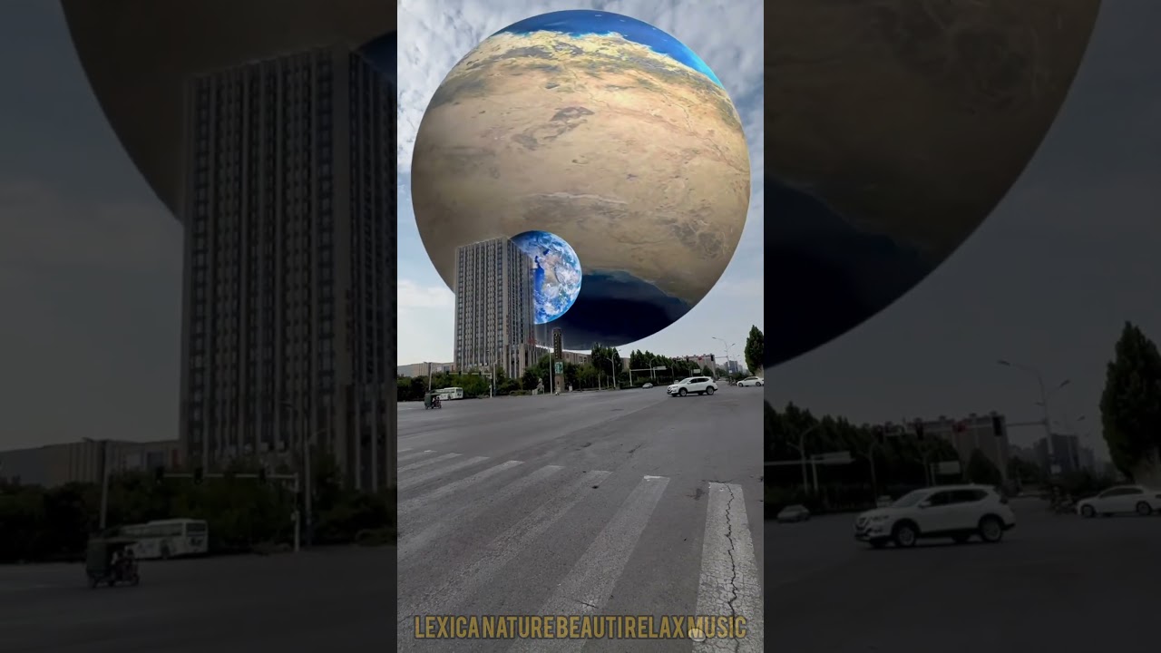 Planets in Orbit around Earth  VFX Shorts and Kinemaster