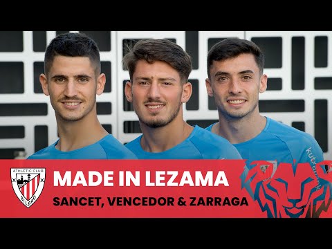 Imagen de portada del video ⚽️ ‘Made in’ Lezama I Sancet, Vencedor & Zarraga | Athletic Club