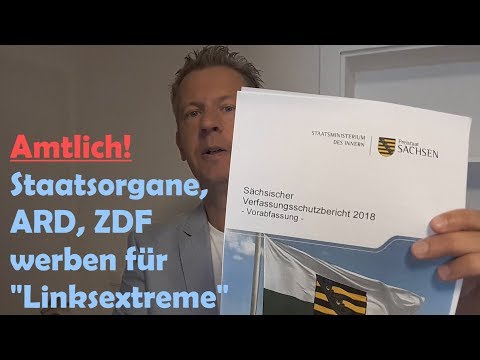 "Wir Sind Mehr"-Konzerte "linksextrem" . VÖ Verfassungsschutzbericht Sachsen 2018
