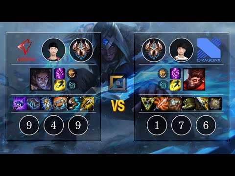 GRF Ucal Sylas vs DRX Doran Wukong Top - KR Challenger Patch 10.11