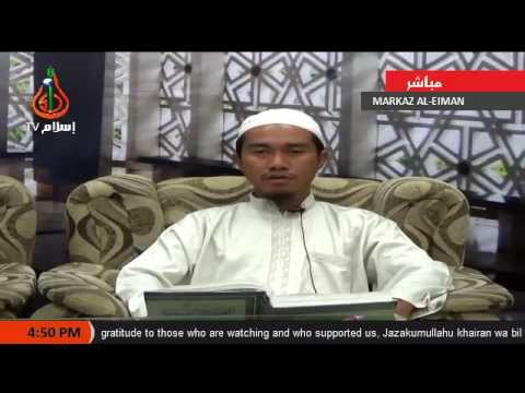 Aqeeda Al-Wasitiyya 7 - Sheikh Sansibar Jamahali (Tausug)