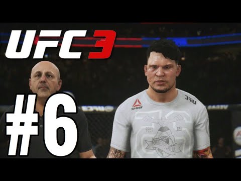 UFC 3 Middleweight Career Mode Walkthrough Part 6 - FIRST LOSS!