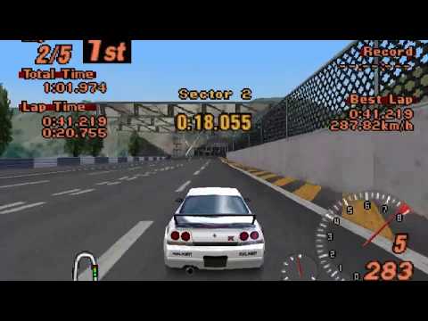 Gran Turismo 2: Gran Turismo All Stars - Mine's R33 Skyline GT-R - Super Speedway
