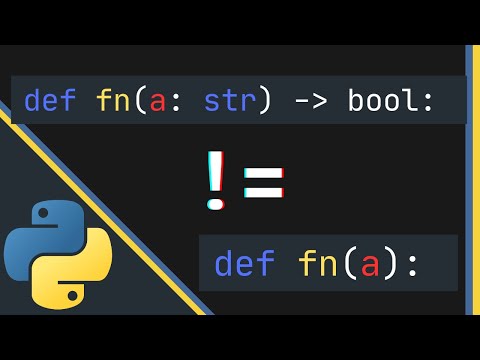 Typed and Untyped Python are Different Languages