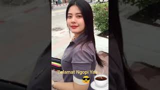 Download lagu Story wa cewek cantik..... Ngopi !!!! mp3