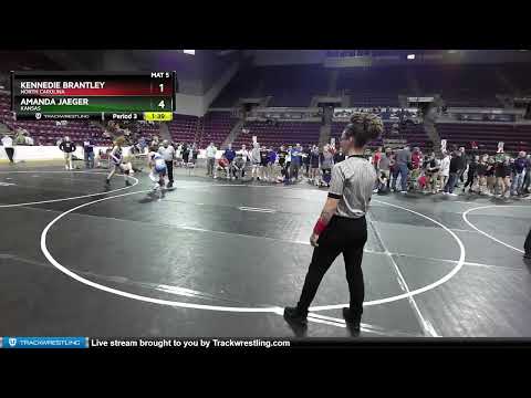 127 Lbs 5th Place Match - Kennedie Brantley, North Carolina Vs Amanda Jaeger, Kansas 29a6