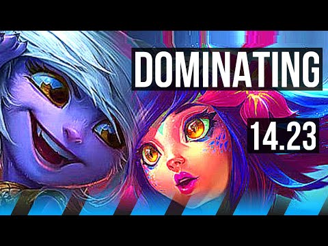 TRISTANA vs NEEKO (MID) | Dominating | KR Grandmaster | 14.23