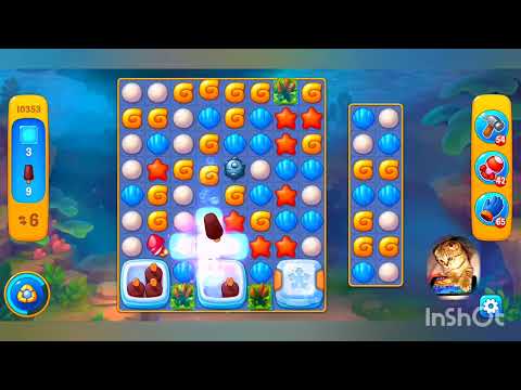 Fishdom,10353 level,no Booster - 10353 уровень, прохождение без бустеров.