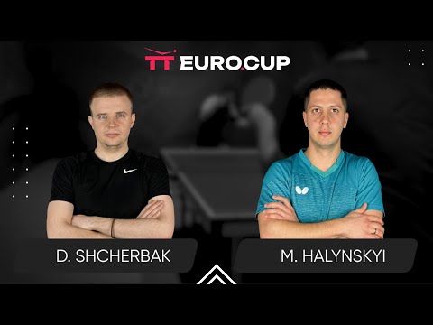 12:50 Denys Shcherbak - Mykola Halynskyi 14.10.2024 TT Euro.Cup Ukraine Elite. TABLE 3