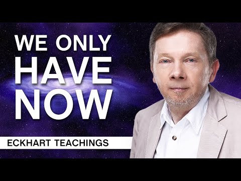 Eckhart Tolle teaching about surrendering to the present moment