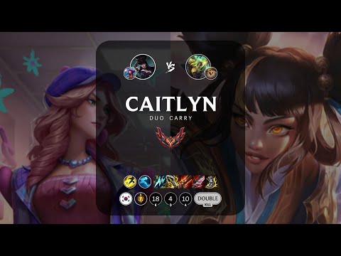 Caitlyn ADC vs Zeri - KR Grandmaster Patch 13.17
