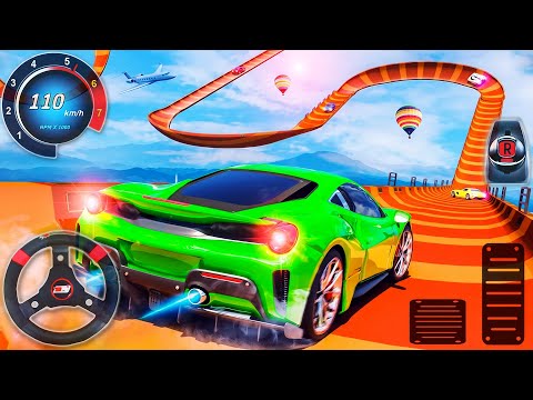 Crazy Superhero Car Stunts GT Racing 3D - Car Impossible Driving Tracks Simulator - Android GamePlay