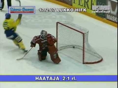 SM-Liigaa 2006-07. 17.2.07 Lukko-HIFK  Westmedia Oy. Rauma.