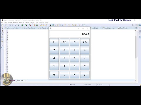 Simple Calculator In Java Eclipse