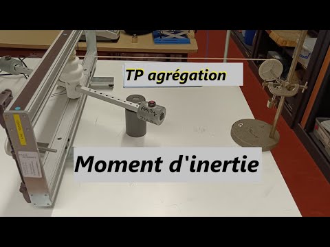 TP agrégation : Moment d'inertie d'un solide