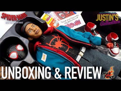 Hot Toys Miles Morales Spider-Man Into The Spider-Verse Unboxing & Review