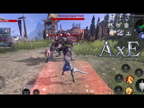 AxE: Alliance VS Empire Gameplay (OPEN WORLD MMORPG) Android/IOS