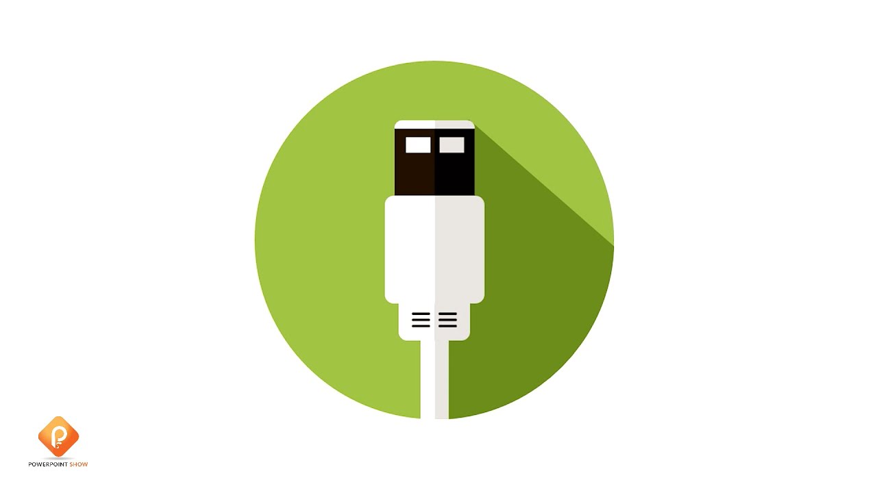 How to Create USB Icon in Powerpoint | PowerPoint Show