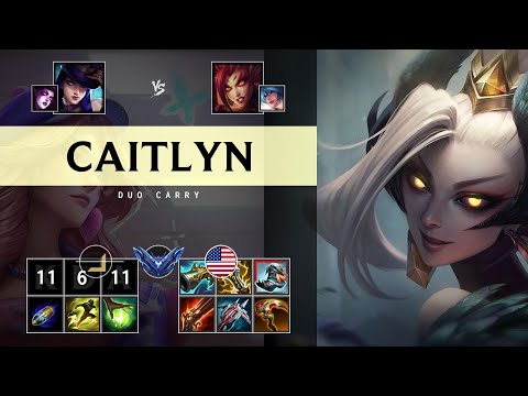 Caitlyn ADC vs Zyra: Rampage - NA Diamond Patch 25.S1.1