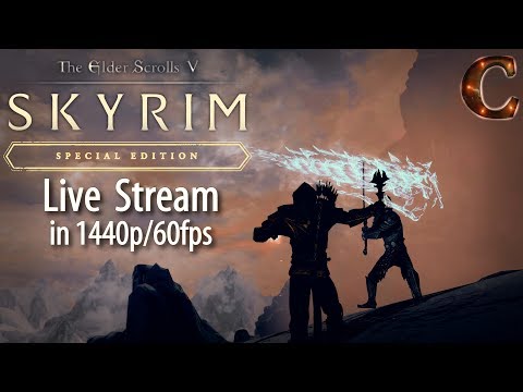 Skyrim Special Edition Live in 1440p/60fps: Story of Serana's Parents Part 103, Lvl 67 Legendary