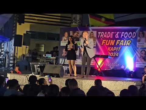 Wai Buntas duet with Roseline - Agi Ka Sekali Da at Trade & Food Funfair Kapit 2024