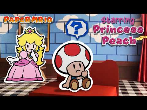 The Prankster Princess  | Paper Mario Stop-Motion
